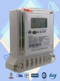 IEC استاندارد 2 فاز متر برق، سه سیم برق پیش پرداخت برق