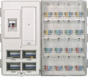 جعبه برق متراژ مجتمع مسکونی 16 پانل مجهز به محفظه مادون قرمز کامپیوتر