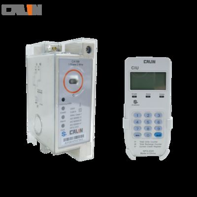 STS Smart Micro Grid System تک فاز ریل نصب شده متر Kwh